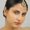Golden Alloy Mangtikka Party Wear -ZariGrace Shop Golden Alloy Mangtikka HEJDFEMKD027 l