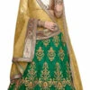 Green Art Silk A Line Lehenga Party Wear -ZariGrace Shop Green Art Silk A Line Lehenga GHSSITA21208 l