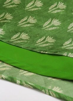 Green Art Silk Digital Printed Dress Festive Wear -ZariGrace Shop Green Art Silk Digital Printed Dress DRBS02210909 rrc4