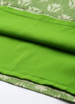 Top From Green Art Silk Digital Printed Top N Pant Suit After Six Wear -ZariGrace Shop Green Art Silk Digital Printed Top N Pant Suit SLBS02210951 rrc3 2