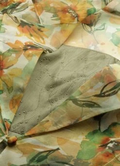 Green Art Silk Jumpsuit N Yellow Organza Jacket After Six Wear -ZariGrace Shop Green Art Silk Jumpsuit N Yellow Organza Jacket DRBS02301065 rrc1