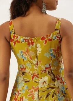 Green Asymmetric Gathered Gown Party Wear 15 Green Asymmetric Gathered Gown Party Wear -ZariGrace Shop Green Asymmetric Gathered Gown IWBS02208449 rrc2