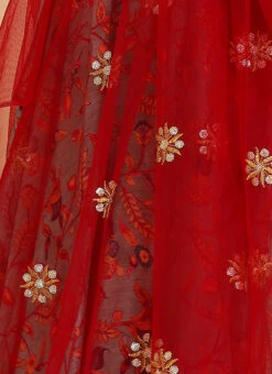 Green Chinon Printed Lehenga Set Party Wear -ZariGrace Shop Green Chinon Printed Lehenga Set GHBS02302253 rrc4