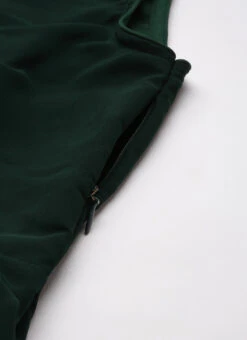 Jacket From Green Cotton Embroidered Jacket Style Gown -ZariGrace Shop Green Cotton Embroidered Jacket Style Gown IWBS02301772 rrc3