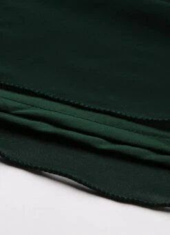 Green Cotton Embroidered Jacket Style Gown Festive Wear -ZariGrace Shop Green Cotton Embroidered Jacket Style Gown IWBS02301772 rrc4 1