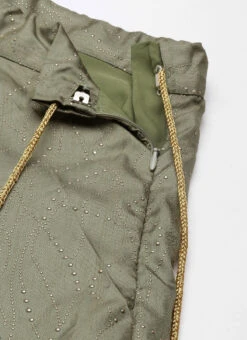 Green Foil Printed Jacket Style Lehenga Festive Wear -ZariGrace Shop Green Foil Printed Jacket Style Lehenga GHBS02209679 rrc2