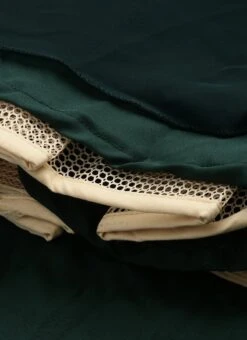 Green Georgette Embroidered Boat Neck Gown Party Wear -ZariGrace Shop Green Georgette Embroidered Boat Neck Gown IWBS02301685 rrc4