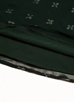 Green Georgette Embroidered Gown Festive Wear 17 Green Georgette Embroidered Gown Festive Wear -ZariGrace Shop Green Georgette Embroidered Gown IWBS02301055 rrc4