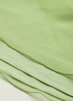 Green Georgette Embroidered Layered Dress Party Wear 17 Green Georgette Embroidered Layered Dress Party Wear -ZariGrace Shop Green Georgette Embroidered Layered Dress DRBS02207311 rrc4