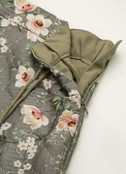 Skirt From Green Georgette Printed Lehenga Set After Six Wear -ZariGrace Shop Green Georgette Printed Lehenga Set GHBS02211057 rrc2