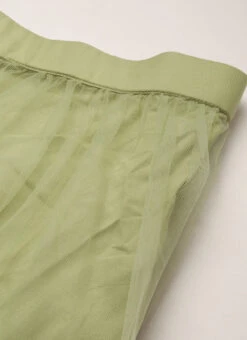 Dupatta From Green Georgette Sequins Embroidered Lehenga Set After Six Wear -ZariGrace Shop Green Georgette Sequins Embroidered Lehenga Set GHBS02210960 rrc2