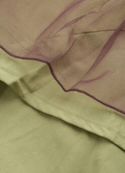 Dupatta From Green Georgette Sequins Embroidered Lehenga Set After Six Wear -ZariGrace Shop Green Georgette Sequins Embroidered Lehenga Set GHBS02210960 rrc4