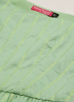 Green Jacquard Nylon Dress After Six Wear 14 Green Jacquard Nylon Dress After Six Wear -ZariGrace Shop Green Jacquard Nylon Dress DRBS02206268 rrc1