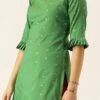 Green N Maroon A Line Palazzo Set Festive Wear -ZariGrace Shop Green N Maroon A Line Palazzo Set KSBS02107558 l
