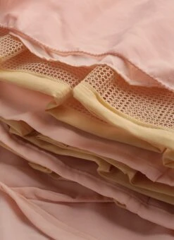 Dupatta From Green N Peach Sequin Embroidered Lehenga After Six Wear -ZariGrace Shop Green N Peach Sequin Embroidered Lehenga GHBS02211213 rrc4 1