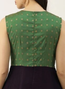 Green N Purple Kali Style Gown After Six Wear -ZariGrace Shop Green N Purple Kali Style Gown IWBS02101759 rrc3