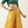 Skirt From Green N Yellow Jacquard Skirt Set After Six Wear -ZariGrace Shop Green N Yellow Jacquard Skirt Set IWBS02301972 l