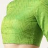 Green Patola Blouse Festive Wear -ZariGrace Shop Green Patola Blouse BLBS02303837 l