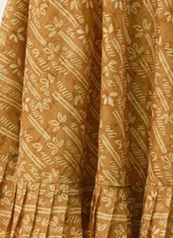 Green Printed Art Silk Cotton Maxi Dress After Six Wear -ZariGrace Shop Green Printed Art Silk Cotton Maxi Dress DRBS02209822 rrc4 1