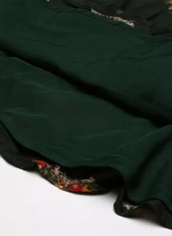 Green Printed One Shoulder Dress After Six Wear -ZariGrace Shop Green Printed One Shoulder Dress DRBS02205962 rrc3