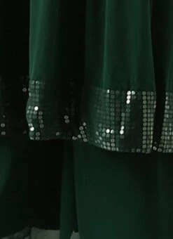 Green Sequin Embroidered Kurti Festive Wear -ZariGrace Shop Green Sequin Embroidered Kurti KRBS02307705 rrc4