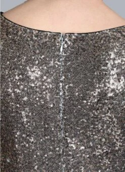 Grey Classic Full Flared Boat Neck Style Gown Festive Wear -ZariGrace Shop Grey Classic Full Flared Boat Neck Style Gown IWBS01909184 rrc2