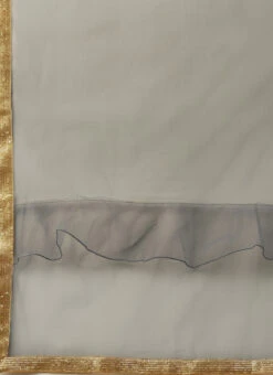 Grey Embroidered Organza Anarkali Suit Festive Wear -ZariGrace Shop Grey Embroidered Organza Anarkali Suit SLBS02205868 rrc3