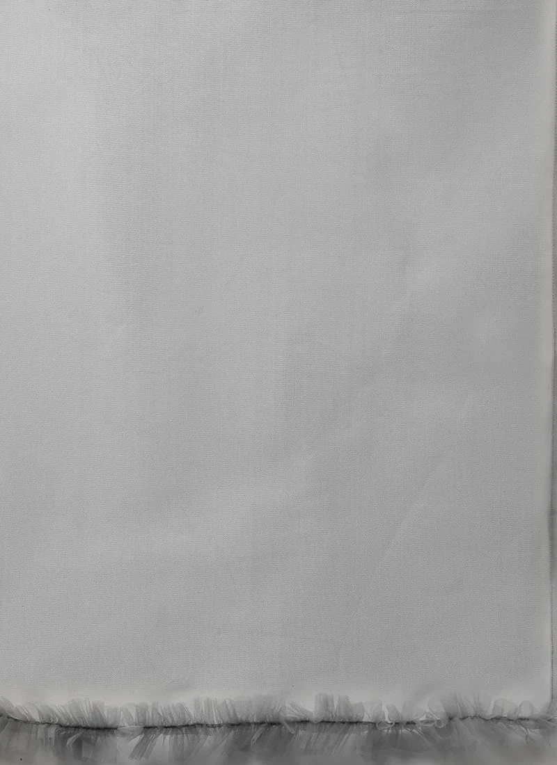 Grey Embroidered Organza Lehenga Festive Wear 9 Grey Embroidered Organza Lehenga Festive Wear - Image 7