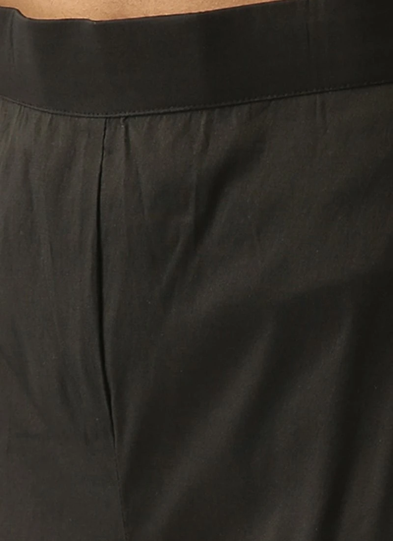 Grey N Black Collar Neck Kurta Sets After Six Wear 8 Grey N Black Collar Neck Kurta Sets After Six Wear - Image 6