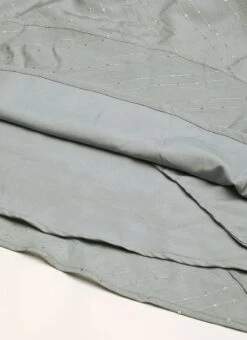 Grey Nylon Sequins Embroidered Jumpsuit After Six Wear Festive Wear -ZariGrace Shop Grey Nylon Sequins Embroidered Jumpsuit DRBS02212507 rrc4