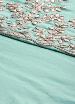 Halter Neck Style Embroidered Gown Party Wear -ZariGrace Shop Halter Neck Style Embroidered Gown IWBS01909761 rrc3