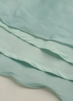 Skirt From Light Blue Net Embroidered N Green Satin Skirt Set After Six Wear -ZariGrace Shop Light Blue Net Embroidered N Green Satin Skirt Set IWBS02211107 rrc4