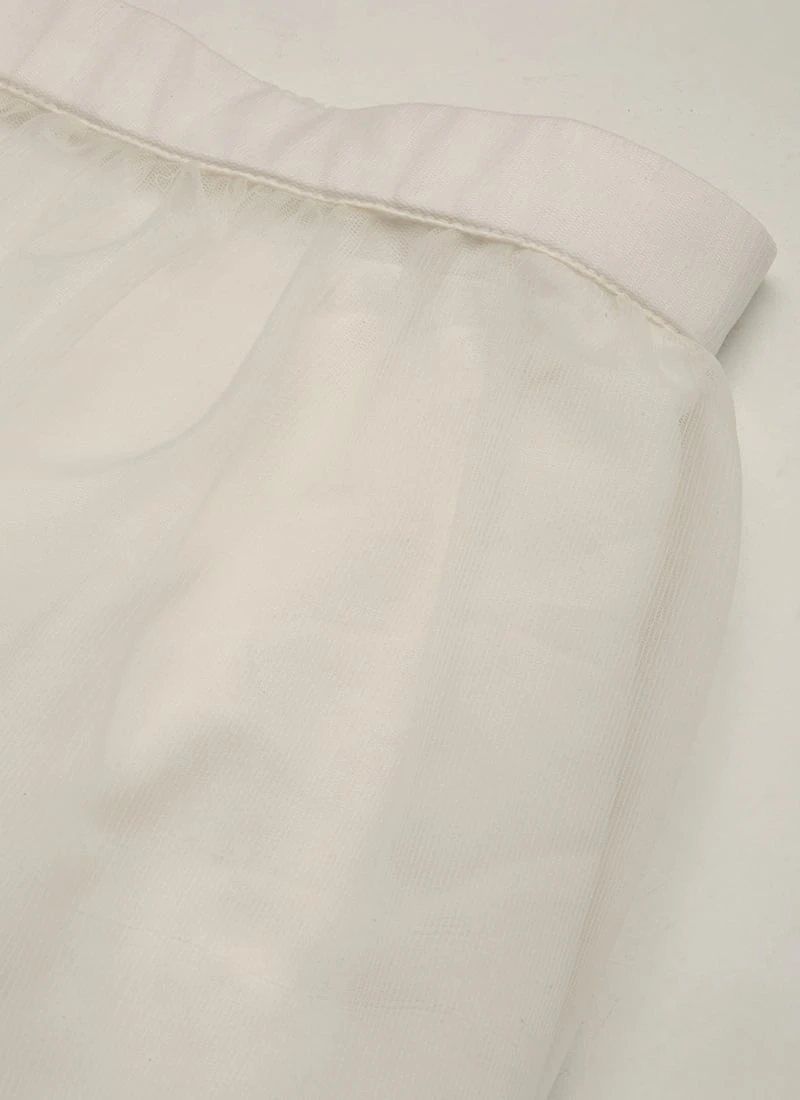 Dupatta From Light Sea Green Embroidered N White Net Lehenga After Six Wear 8 Dupatta From Light Sea Green Embroidered N White Net Lehenga After Six Wear - Image 6