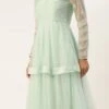 Light Sea Green Net Embroidered Gown Party Wear -ZariGrace Shop Light Sea Green Net Embroidered Gown IWBS02301737 l