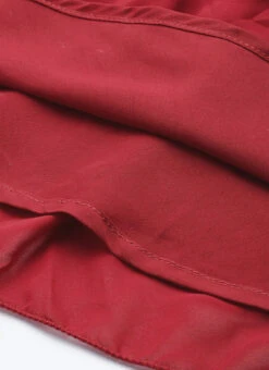 Jacket From Maroon Embroidered Georgette Jacket Style Gown -ZariGrace Shop Maroon Embroidered Georgette Jacket Style Gown IWBS02304059 rrc4