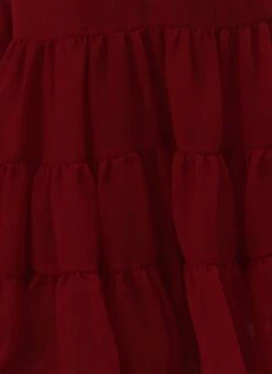 Maroon Georgette Sequins Jumpsuit Festive Wear -ZariGrace Shop Maroon Georgette Sequins Jumpsuit DRBS02208429 rrc4