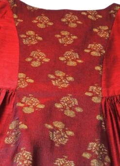 Maroon Printed Kurta Set Festive Wear 14 Maroon Printed Kurta Set Festive Wear -ZariGrace Shop Maroon Printed Kurta Set KSBS02204807 rrc1 1