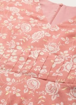 Mauve Modal Silk Fit And Flare Dress After Six Wear -ZariGrace Shop Mauve Modal Silk Fit And Flare Dress DRBS02203485 rrc3