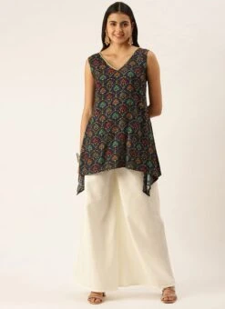 Mauve N Off White Cotton Kurta Set Festive Wear After Six Wear -ZariGrace Shop Mauve N Off White Cotton Kurta Set KSBS02111114 u