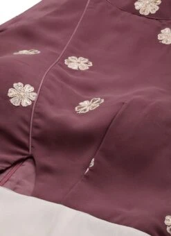 Mauve N White Embroidered Gown Festive Wear 14 Mauve N White Embroidered Gown Festive Wear -ZariGrace Shop Mauve N White Embroidered Gown IWBS02207337 rrc1