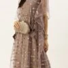 Mauve Net Embroidered Kaftan Style Gown Party Wear 1 Mauve Net Embroidered Kaftan Style Gown Party Wear -ZariGrace Shop Mauve Net Embroidered Kaftan Style Gown IWBS02205988 l
