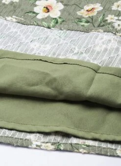 Dupatta From Mehndi Green Georgette Printed Palazzo Suit After Six Wear -ZariGrace Shop Mehndi Green Georgette Printed Palazzo Suit SLBS02211252 rrc4 2