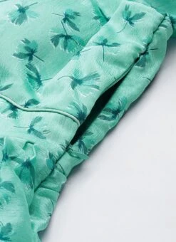 Mint Blue Chinon Digital Printed Dress After Six Wear -ZariGrace Shop Mint Blue Chinon Digital Printed Dress DRBS02307630 rrc3