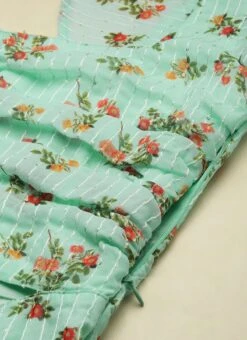 Mint Green Georgette Digital Printed Dress After Six Wear 16 Mint Green Georgette Digital Printed Dress After Six Wear -ZariGrace Shop Mint Green Georgette Digital Printed Dress DRBS02211307 rrc3