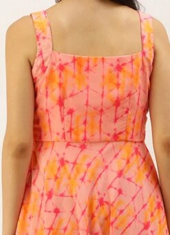 Multicolored Digital Print Georgette Gown After Six Wear -ZariGrace Shop Multicolored Digital Print Georgette Gown DRBS02208433 rrc2