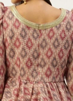 Bottom From Multicolored Digital Printed Georgette Co Ords Set After Six Wear -ZariGrace Shop Multicolored Digital Printed Georgette Co Ords Set IWBS02211225 rrc2 1