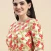 Multicolored Embroidered Net Blouse Festive Wear -ZariGrace Shop Multicolored Embroidered Net Blouse BLBS02210838 l