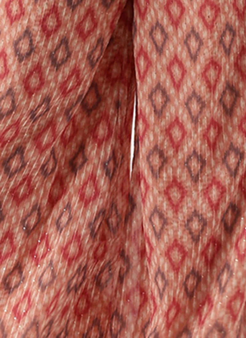 Multicolored Georgette Digital Printed Jumpsuit After Six Wear 9 Multicolored Georgette Digital Printed Jumpsuit After Six Wear - Image 7