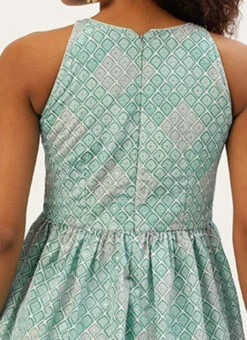 Top From Multicolored Georgette Embroidered Gharara Suit After Six Wear -ZariGrace Shop Multicolored Georgette Embroidered Gharara Suit IWBS02209754 rrc3