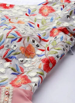 Multicolored Georgette Embroidered Kali Style Gown Festive Wear 12 Multicolored Georgette Embroidered Kali Style Gown Festive Wear -ZariGrace Shop Multicolored Georgette Embroidered Kali Style Gown IWBS02104149 rrc1